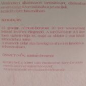 Kép 2/2 - Nátrium-benzonát, tartósítószer befőzéshez 10 dkg