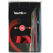 Kép 6/8 - Bamboo kihúzható piros tömő