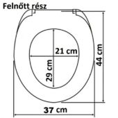 Kép 6/6 - Pingvines kombinált gyerek-felnőtt WC ülőke