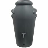 Kép 1/4 - Amfóra szürke műanyag 350 literes esővízgyűjtő