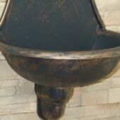 Kép 6/6 - SIENA falikút Antikolt bronz