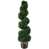 Kép 1/6 - New Garden prémium csavart buxus, műfa 120 x 30 cm