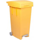 Kép 1/2 - Sárga 80 Literes szelektív kuka