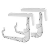 Kép 1/3 - Prosperplast balkonláda tartó Hangplast, 200/250x190 mm, fehér