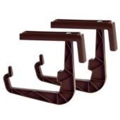 Kép 1/3 - Prosperplast balkonláda tartó Hangplast, 200/250x190 mm, sötétbarna