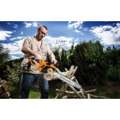 Kép 2/2 - Riwall PRO RECS 2440 elektromos láncfűrész 2400 W motorral