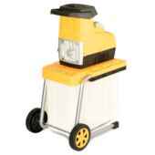 Kép 1/5 - Riwall PRO RES 3044 B Elektromos ágaprító 3000 W motorral, átlátszó gyűjtőedénnyel