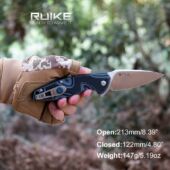 Kép 9/12 - Ruike Kés P105-Q Fekete-Kék