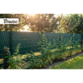 Kép 3/4 - Bradas Kerítéstakaró szalag 19 cm x 35 m, 450 g / m2, zöld