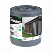Kép 1/1 - Bradas Kerítéstakaró szalag antracit SOLID 19 cm x 26 m, 1200 g / m2