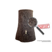 Kép 2/5 - Esővízgyűjtő &quot;Little Tree&quot; 250 L sötétbarna, kis fatörzs csap nélkül