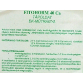 Kép 2/2 - Fitohorm 40 Kalcium 5 liter