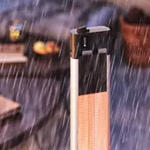 Kép 4/7 - Álló terasz infra fűtőtest, infrafűtés távirányítóval 1600W, 110 cm