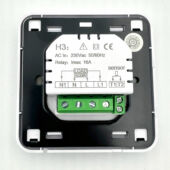 Kép 2/3 - Tokyo Solar Manuális, tekerős termosztát padlófűtéshez (padló érzékelős) (süllyesztett kivitel) infra panelekhez