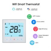 Kép 6/6 - Tokyo Solar Wifis termosztát 5 Ghz – 2.4 Ghz infra panelekhez, fehér színben