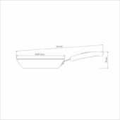 Kép 4/6 - Tramontina sicilia serpenyő starflon, ø 20 cm - 0,95 l