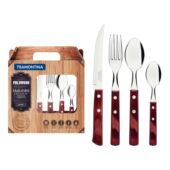Kép 1/1 - Tramontina churrasco polywood evőeszköz készlet 24db