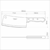 Kép 3/3 - Tramontina dynamic bárd, 18 cm