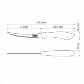 Kép 3/4 - Tramontina affilata paradicsomkés (12 cm)