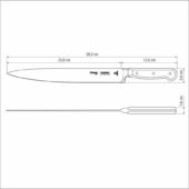 Kép 3/4 - Tramontina century szakácskés, 25 cm