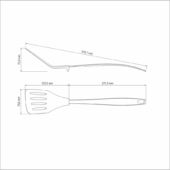 Kép 5/6 - Tramontina movin spatula - kék