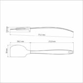 Kép 4/5 - Tramontina movin spatula - kék