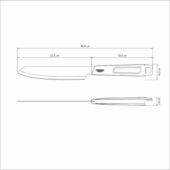 Kép 4/4 - Tramontina churrasco black sülteskés, 40,8 cm