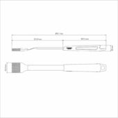 Kép 4/4 - Tramontina churrasco black kenőecset, 41 cm