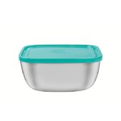 Kép 2/4 - Tramontina freezinox rozsdamentes tárolódoboz, 19 x 19 cm - 2,4 l