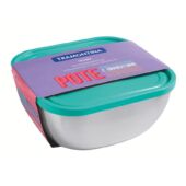 Kép 1/4 - Tramontina freezinox rozsdamentes tárolódoboz, 23 x 23 cm - 4 l