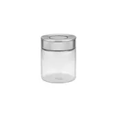 Kép 1/5 - Tramontina purezza üveg tárolóedény, rozsdamentes fedővel, ø 10 x ma 14 cm - 0,7 l