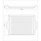 Kép 3/3 - Tramontina churrasco grillkosár halaknak, 48 x 32 cm
