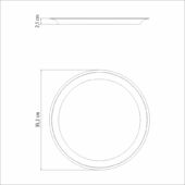 Kép 3/3 - Tramontina buena kerek tálca, ø 35 cm