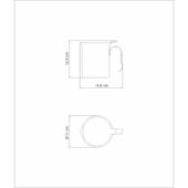 Kép 4/4 - Tramontina barista kávé &tejeskancsó fedővel - 0,55 l