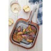 Kép 2/4 - Tramontina grano grillserpenyő, 28 x 28 cm - 1,9 l