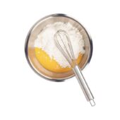 Kép 2/3 - Tramontina marffim rozsdamentes acél habverő, 32 cm