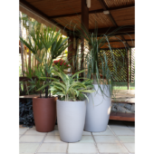 Kép 2/4 - Tramontina thai kaspó ø 50 x 67 cm - szürkésbarna