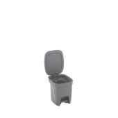 Kép 6/7 - Tramontina compact szemetes, polipropilén, 7 l - szürke