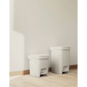 Kép 3/5 - Tramontina compact szemetes, polipropilén, 10 l - fehér