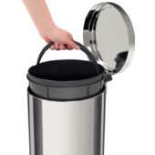 Kép 3/5 - Tramontina brasil rozsdamentes acél, pedálos szemetes, 30 l