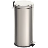 Kép 1/5 - Tramontina brasil rozsdamentes acél, pedálos szemetes, 30 l