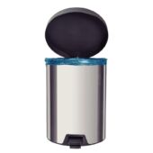 Kép 2/4 - Tramontina new rozsdamentes acél, pedálos szemetes, 5 l