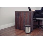Kép 3/4 - Tramontina new rozsdamentes acél, pedálos szemetes, 5 l