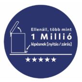 Kép 7/7 - Tramontina brasil rozsdamentes acél, pedálos szemetes, 3 l