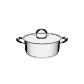Kép 2/6 - Tramontina duo silicon edénykészlet, 4 db-os szett