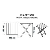 Kép 7/8 - Tramontina potenza erkély szett, 3 db - antracit