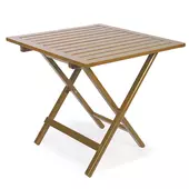 Kép 1/6 - Tramontina terrazzo fitt összecsukható asztal, 80 x 80 x 75 cm *