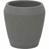 Kép 1/4 - Tramontina egipcio kaspó ø 37,5 cm x 39 cm - szürke
