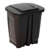 Kép 2/5 - Tramontina t-force szemetes, polipropilén, 25 l - fekete