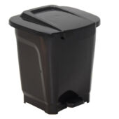Kép 1/5 - Tramontina t-force szemetes, polipropilén, 25 l - fekete